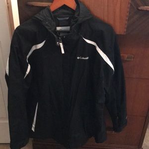 New Columbia light weight coat with hood-2X
